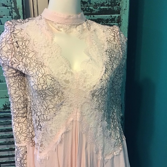 NWT Free People New Tell Tale Lace Minidress - Picture 2 of 8